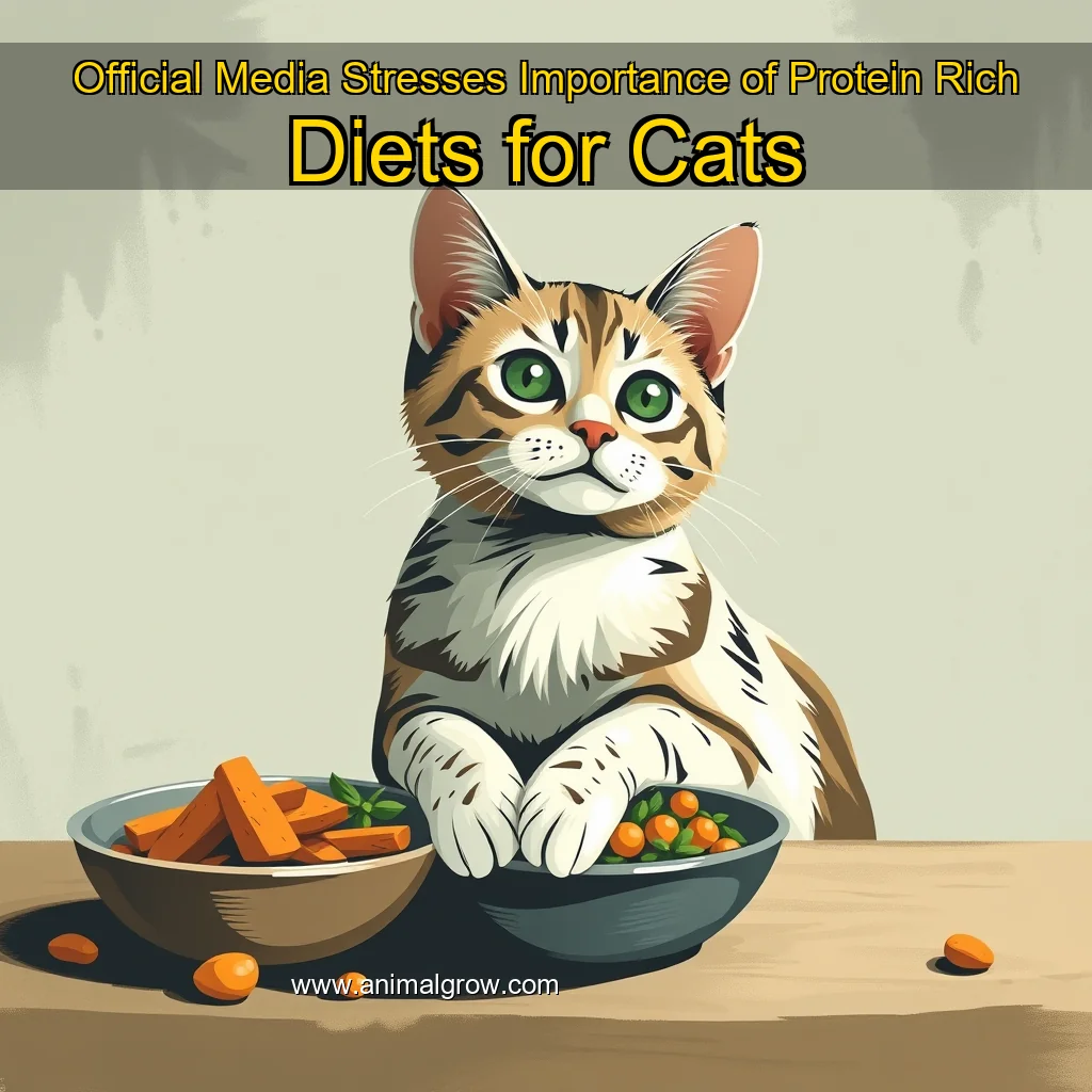 Read more about the article Official Media Stresses Importance of Protein  Rich Diets for Cats