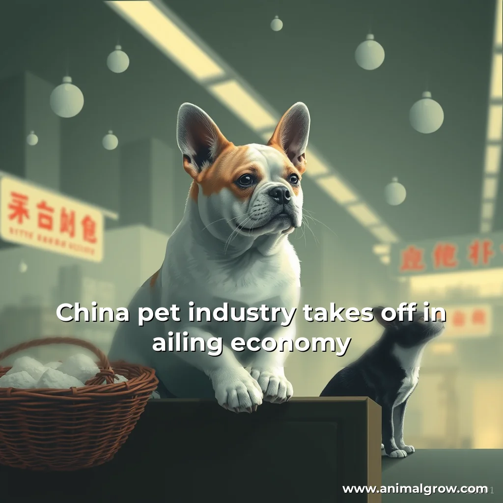 Read more about the article China pet industry takes off in ailing economy
