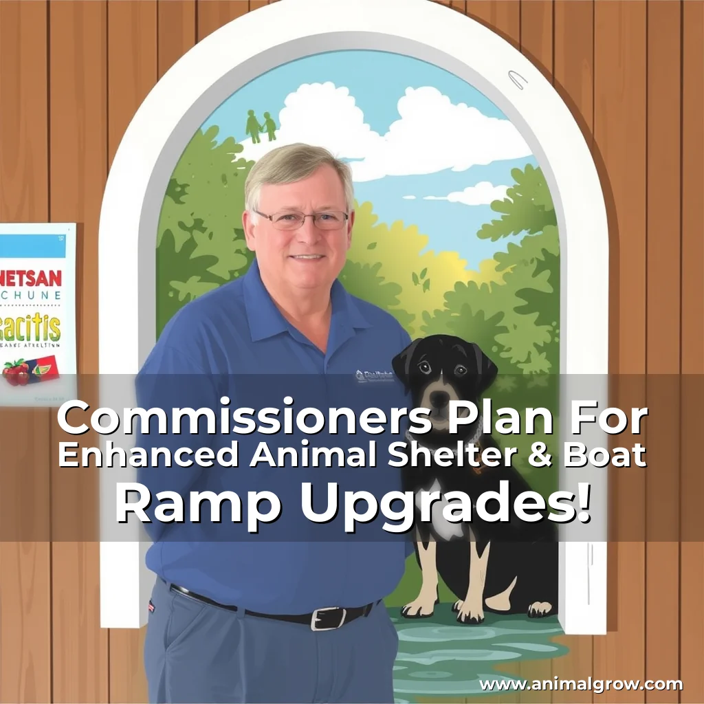Commissioners Plan For Enhanced Animal Shelter & Boat Ramp Upgrades!