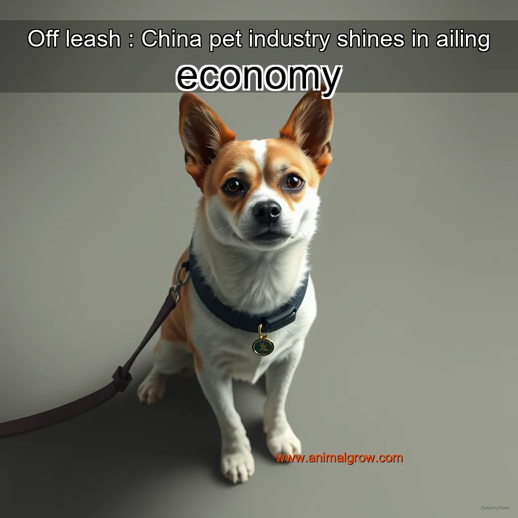 Off leash : China pet industry shines in ailing economy