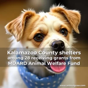 Artistic representation for Kalamazoo County shelters among 28 receiving grants from MDARD Animal Welfare Fund