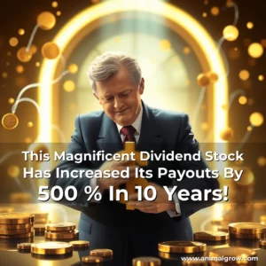 Artistic representation for This Magnificent Dividend Stock Has Increased Its Payouts By 500 % In 10 Years!