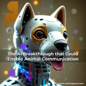 Artistic representation for The AI Breakthrough that Could Enable Animal Communication