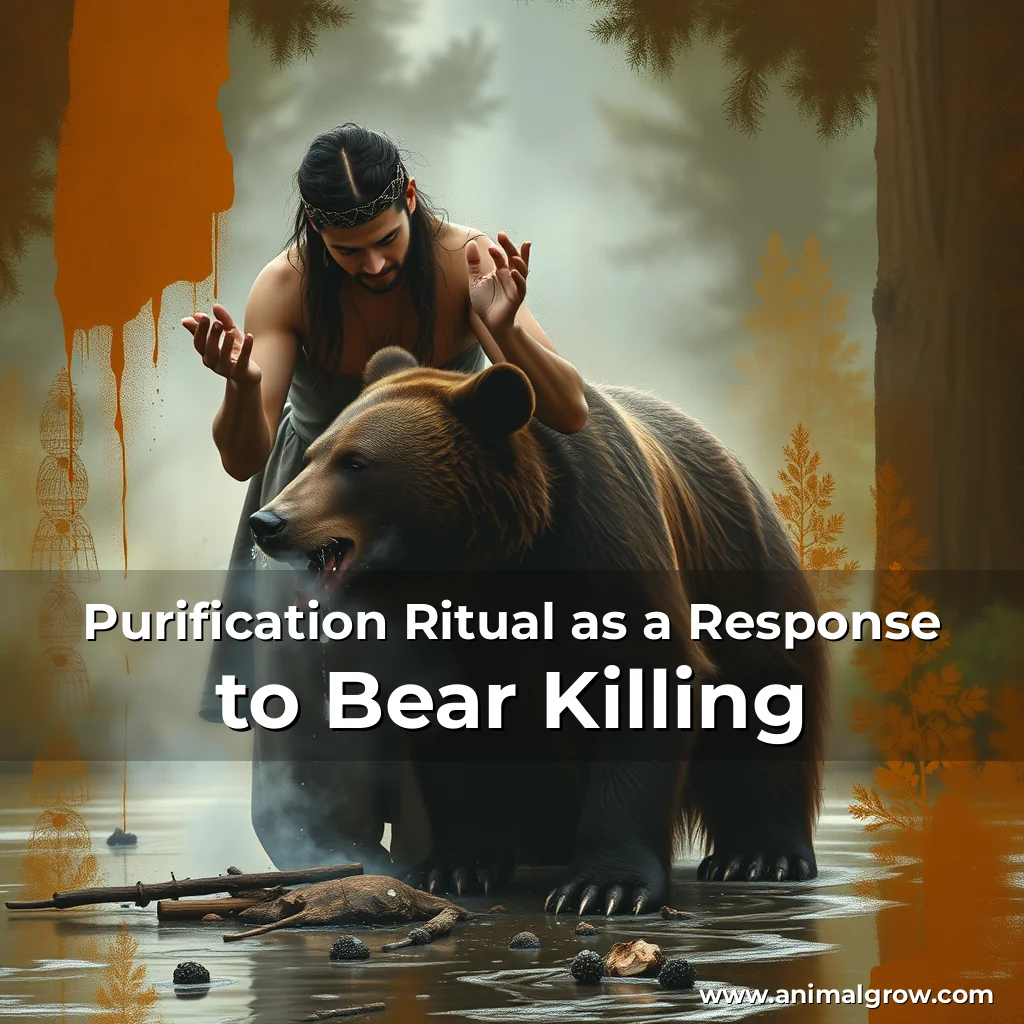 Purification Ritual as a Response to Bear Killing