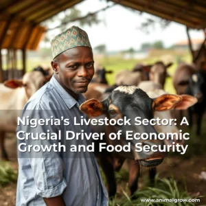 Artistic representation for Nigeria’s Livestock Sector: A Crucial Driver of Economic Growth and Food Security