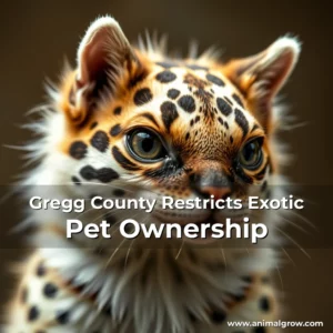 Artistic representation for Gregg County Restricts Exotic Pet Ownership