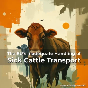 Artistic representation for The EU's Inadequate Handling of Sick Cattle Transport