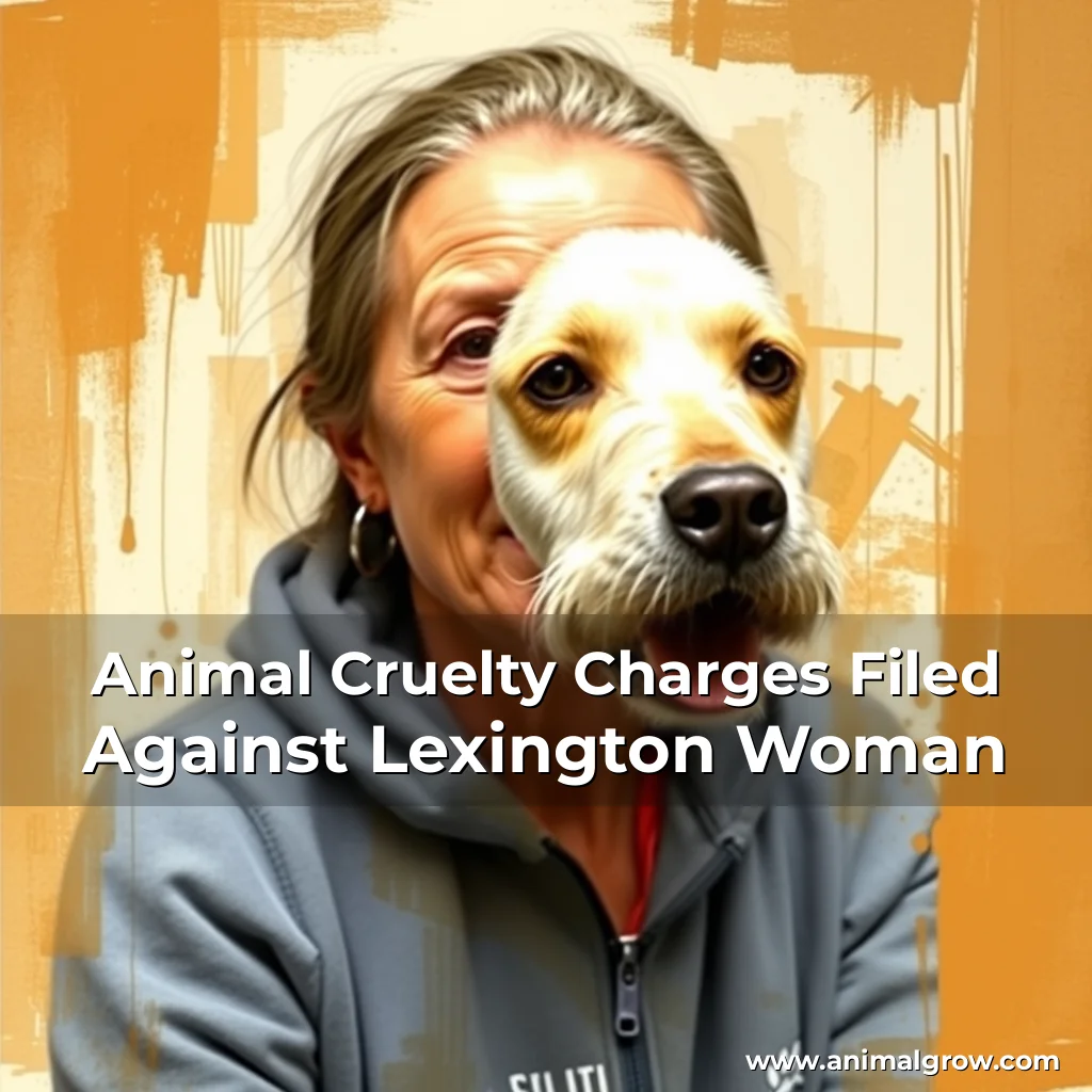 Animal Cruelty Charges Filed Against Lexington Woman