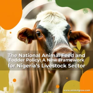 Artistic representation for The National Animal Feed and Fodder Policy: A New Framework for Nigeria’s Livestock Sector