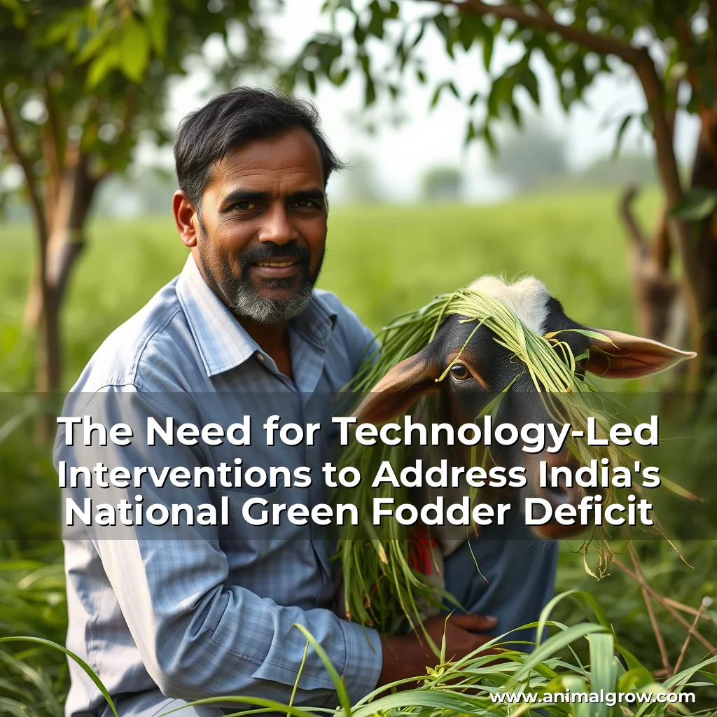 The Need for Technology-Led Interventions to Address India’s National Green Fodder Deficit