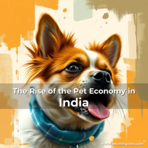 Artistic representation for The Rise of the Pet Economy in India