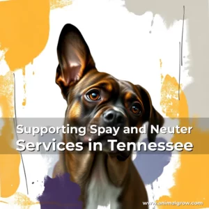 Artistic representation for Supporting Spay and Neuter Services in Tennessee