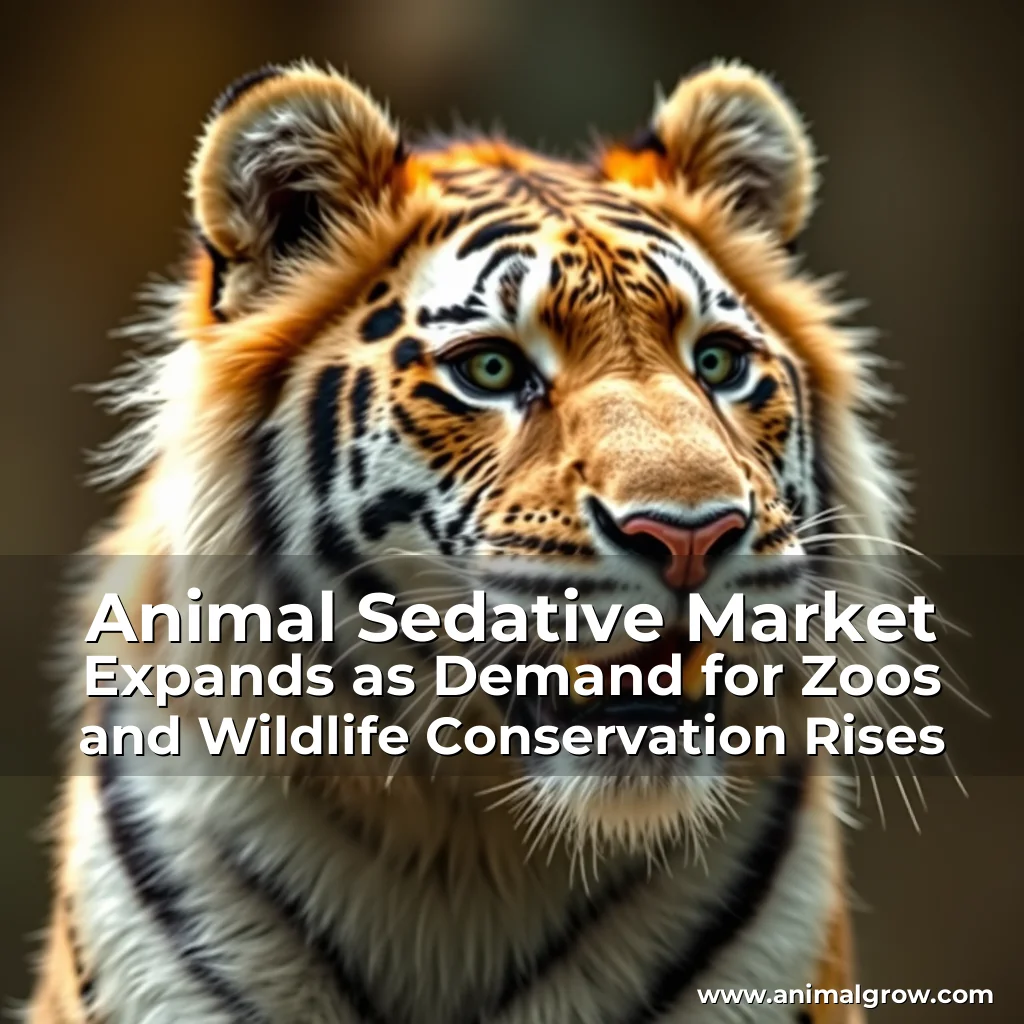Animal Sedative Market Expands as Demand for Zoos and Wildlife Conservation Rises