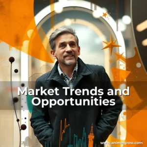 Artistic representation for Market Trends and Opportunities