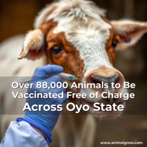 Artistic representation for Over 88,000 Animals to Be Vaccinated Free of Charge Across Oyo State