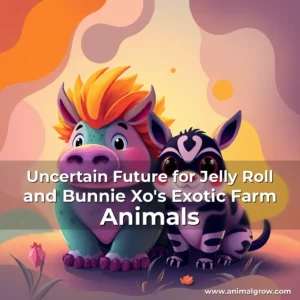 Artistic representation for Uncertain Future for Jelly Roll and Bunnie Xo's Exotic Farm Animals