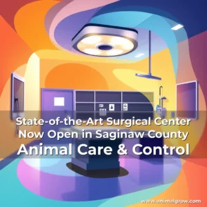 Artistic representation for State-of-the-Art Surgical Center Now Open in Saginaw County Animal Care & Control