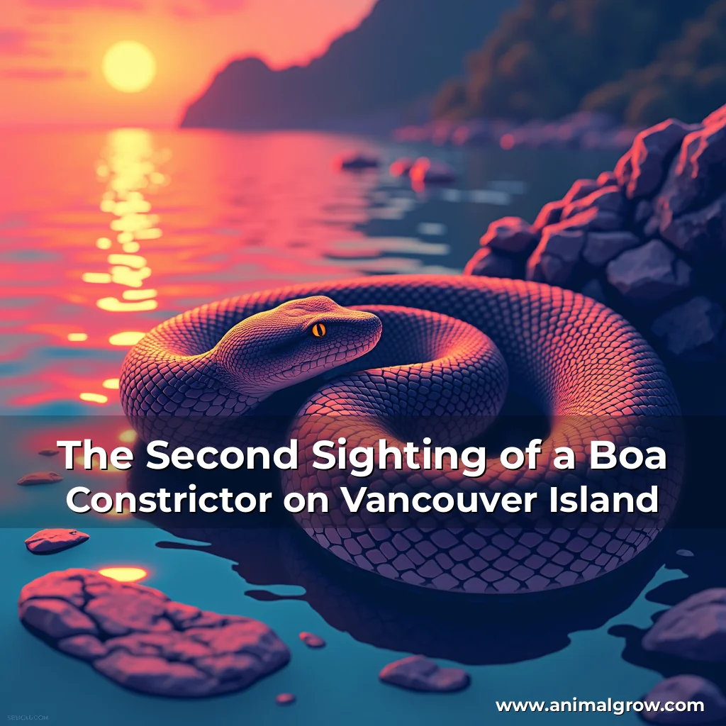 The Second Sighting of a Boa Constrictor on Vancouver Island
