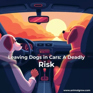 Artistic representation for Leaving Dogs in Cars: A Deadly Risk