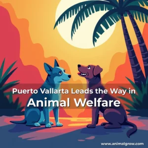 Artistic representation for Puerto Vallarta Leads the Way in Animal Welfare