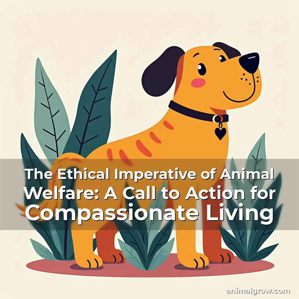 Read more about the article The Ethical Imperative of Animal Welfare: A Call to Action for Compassionate Living