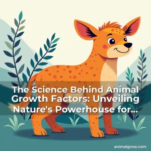 Artistic representation for The Science Behind Animal Growth Factors: Unveiling Nature's Powerhouse for Enhanced Development