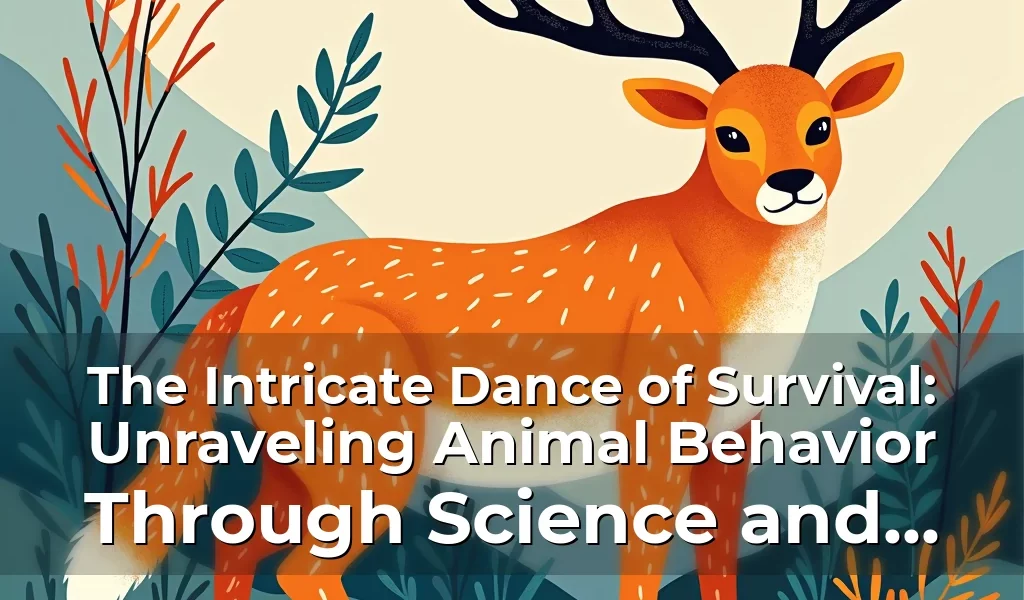 The Intricate Dance of Survival: Unraveling Animal Behavior Through Science and Observation