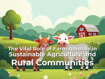 The Vital Role of Farm Animals in Sustainable Agriculture and Rural Communities