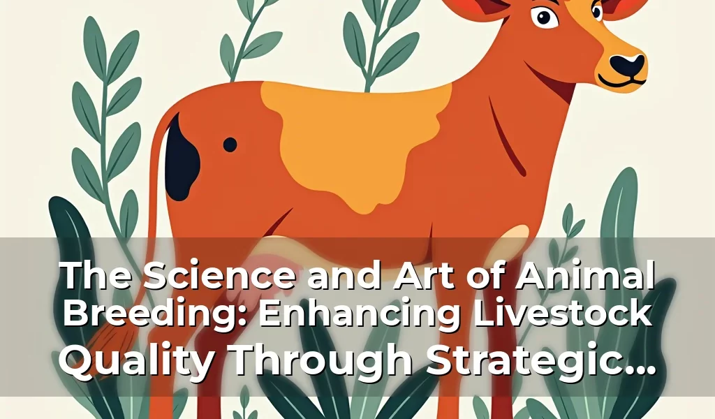 The Science and Art of Animal Breeding: Enhancing Livestock Quality Through Strategic Genetics
