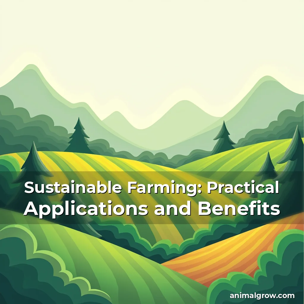 Artistic representation for Sustainable Farming: Practical Applications and Benefits