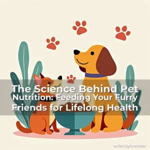 Artistic representation for The Science Behind Pet Nutrition: Feeding Your Furry Friends for Lifelong Health