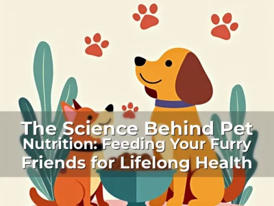 The Science Behind Pet Nutrition: Feeding Your Furry Friends for Lifelong Health