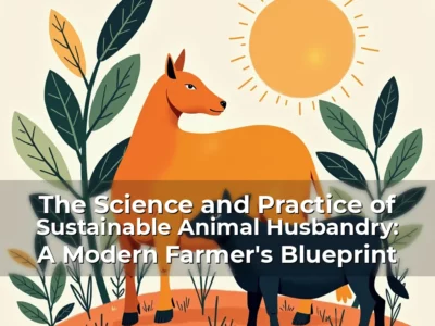 The Science and Practice of Sustainable Animal Husbandry: A Modern Farmer’s Blueprint