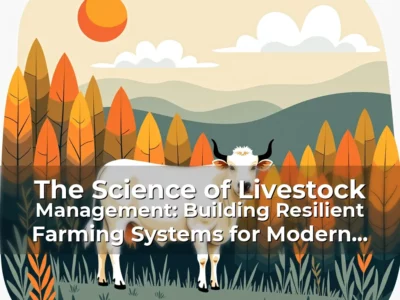 The Science of Livestock Management: Building Resilient Farming Systems for Modern Agriculture