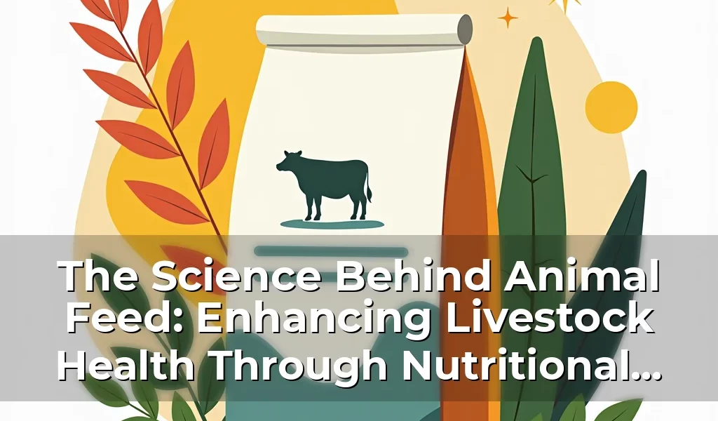 The Science Behind Animal Feed: Enhancing Livestock Health Through Nutritional Precision