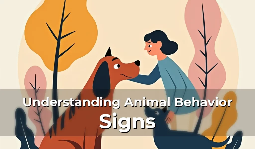 Understanding Animal Behavior Signs