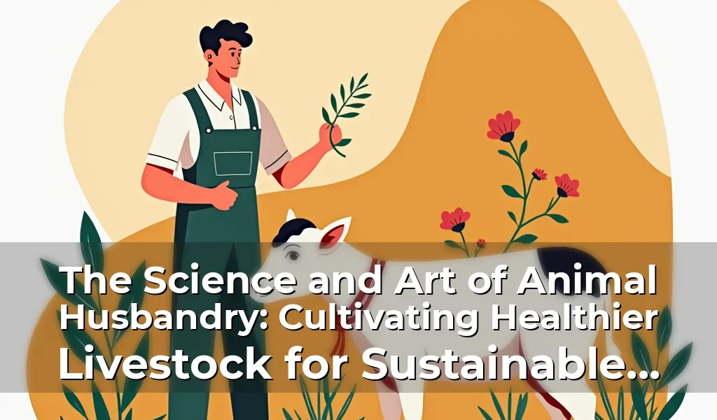 The Science and Art of Animal Husbandry: Cultivating Healthier Livestock for Sustainable Farming