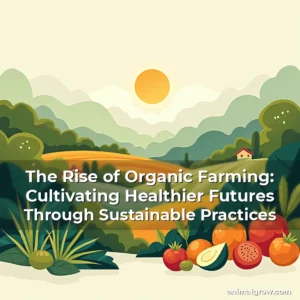 Artistic representation for The Rise of Organic Farming: Cultivating Healthier Futures Through Sustainable Practices