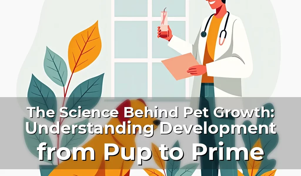The Science Behind Pet Growth: Understanding Development from Pup to Prime