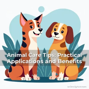 Artistic representation for Animal Care Tips: Practical Applications and Benefits