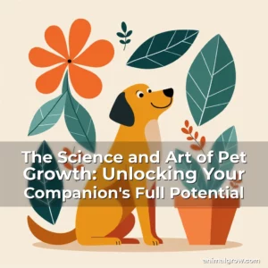 Artistic representation for The Science and Art of Pet Growth: Unlocking Your Companion's Full Potential