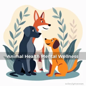 Artistic representation for Animal Health Mental Wellness