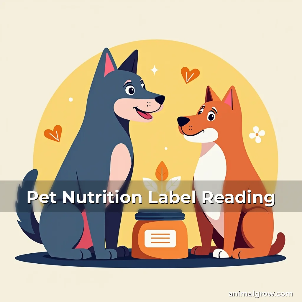 Read more about the article Pet Nutrition Label Reading