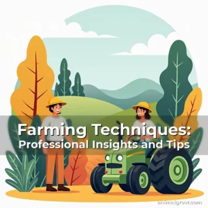 Artistic representation for Farming Techniques: Professional Insights and Tips
