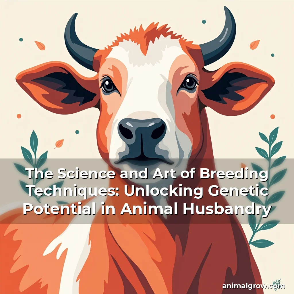 Read more about the article The Science and Art of Breeding Techniques: Unlocking Genetic Potential in Animal Husbandry