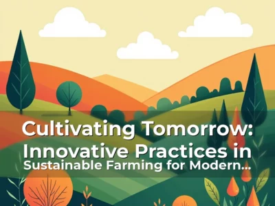Cultivating Tomorrow: Innovative Practices in Sustainable Farming for Modern Agricultural Communities