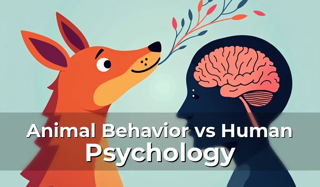 Animal Behavior vs Human Psychology