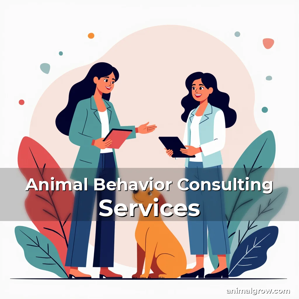 Read more about the article Animal Behavior Consulting Services