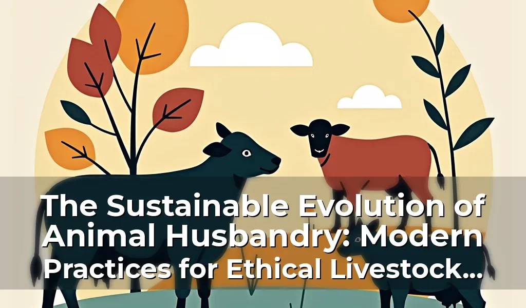 The Sustainable Evolution of Animal Husbandry: Modern Practices for Ethical Livestock Management