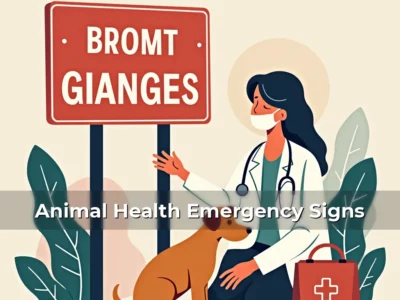 Animal Health Emergency Signs